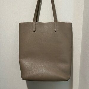 Cuyana Gray Large Tote Bag